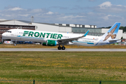 Frontier Airlines Airbus A321-211 (D-AVZD) at  Hamburg - Finkenwerder, Germany