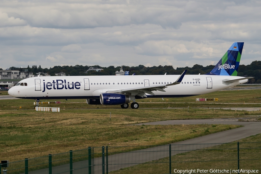 JetBlue Airways Airbus A321-231 (D-AVZD) | Photo 119559