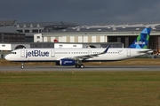 JetBlue Airways Airbus A321-231 (D-AVZD) at  Hamburg - Finkenwerder, Germany