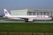 Onur Air Airbus A321-131 (D-AVZD) at  Hamburg - Finkenwerder, Germany