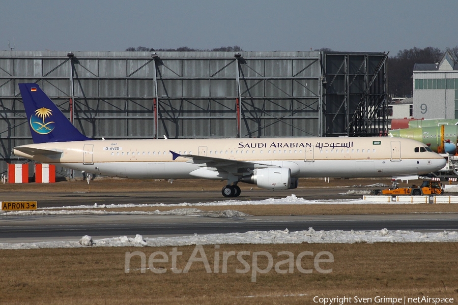 Saudi Arabian Airlines Airbus A321-211 (D-AVZD) | Photo 22978