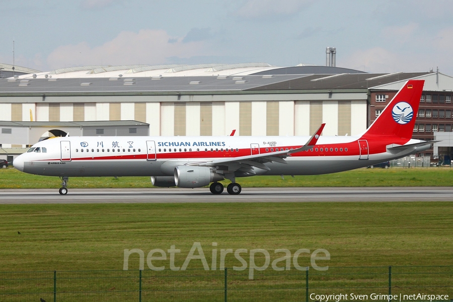 Sichuan Airlines Airbus A321-211 (D-AVZD) | Photo 179303