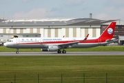 Sichuan Airlines Airbus A321-211 (D-AVZD) at  Hamburg - Finkenwerder, Germany