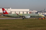 Sichuan Airlines Airbus A321-231 (D-AVZD) at  Hamburg - Finkenwerder, Germany