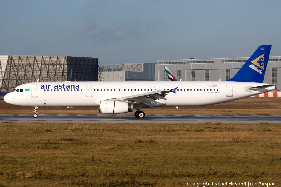 Air Astana Airbus A321-231 (D-AVZE) | Photo 548069