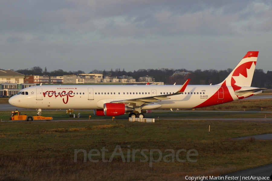 Air Canada Rouge Airbus A321-211 (D-AVZE) | Photo 92999