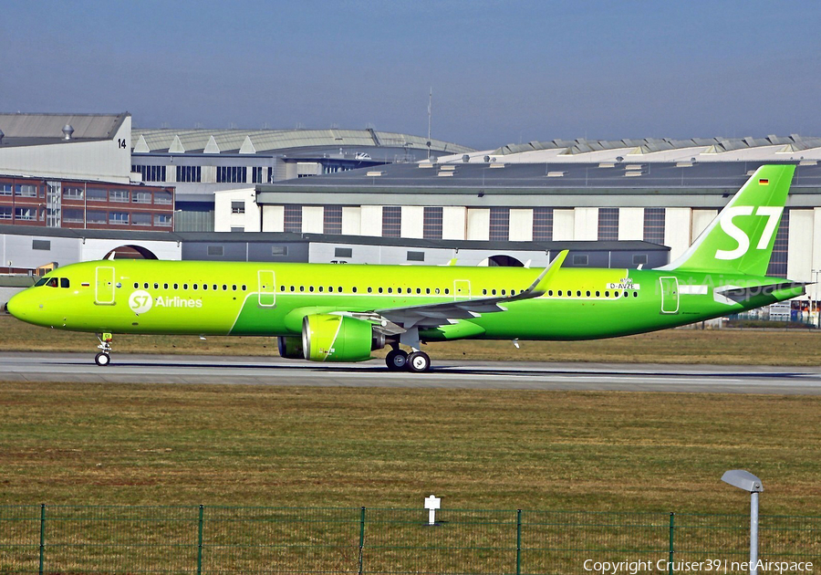 S7 Airlines Airbus A321-271N (D-AVZE) | Photo 335394