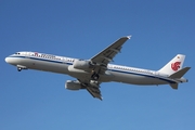 Air China Airbus A321-213 (D-AVZF) at  Hamburg - Finkenwerder, Germany