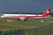 Sichuan Airlines Airbus A321-271N (D-AVZF) at  Hamburg - Finkenwerder, Germany