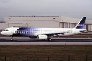 Spirit Airlines Airbus A321-231 (D-AVZF) at  Hamburg - Finkenwerder, Germany