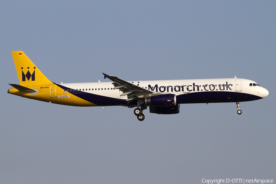 Monarch Airlines Airbus A321-231 (D-AVZH) | Photo 405803