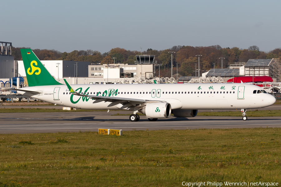 Spring Airlines Airbus A321-253NX (D-AVZH) | Photo 410854
