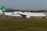 Spring Airlines Airbus A321-253NX (D-AVZH) at  Hamburg - Finkenwerder, Germany