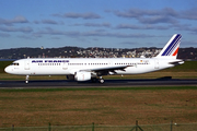 Air France Airbus A321-211 (D-AVZI) at  Hamburg - Finkenwerder, Germany