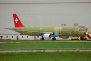 Swissair Airbus A321-111 (D-AVZJ) at  Hamburg - Finkenwerder, Germany