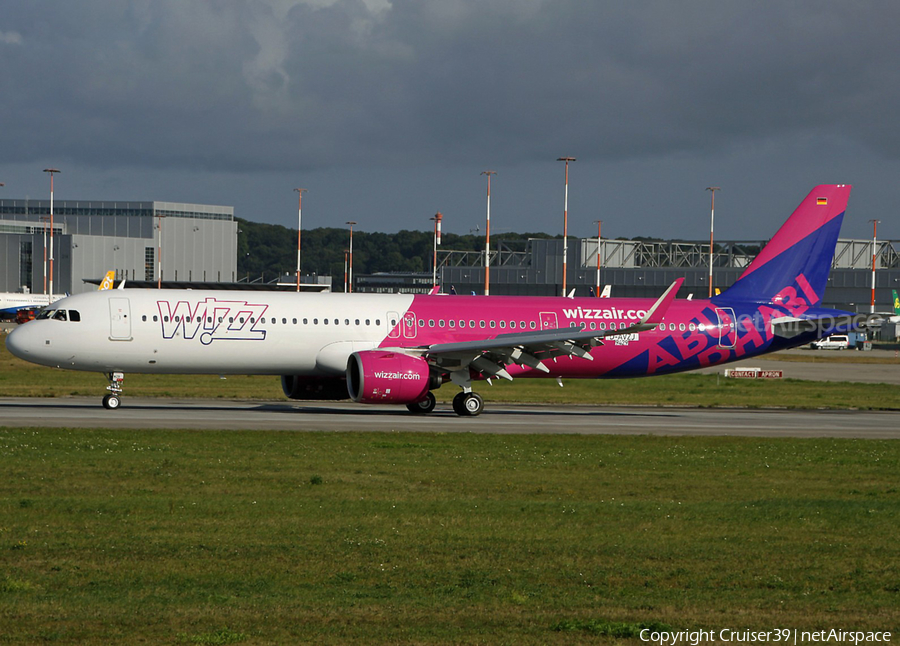 Wizz Air Abu Dhabi Airbus A321-271NX (D-AVZJ) | Photo 411107