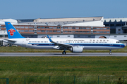 China Southern Airlines Airbus A321-253NX (D-AVZJ) at  Hamburg - Finkenwerder, Germany