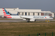 American Airlines Airbus A321-231 (D-AVZK) at  Hamburg - Finkenwerder, Germany