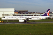 Air Macau Airbus A321-231 (D-AVZL) at  Hamburg - Finkenwerder, Germany