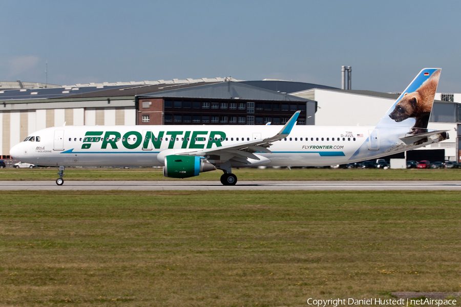 Frontier Airlines Airbus A321-211 (D-AVZL) | Photo 489248