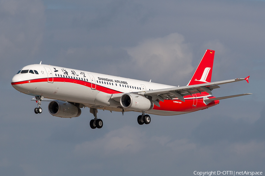 Shanghai Airlines Airbus A321-231 (D-AVZL) | Photo 278113