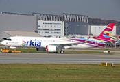 Arkia Israel Airlines Airbus A321-251NX (D-AVZM) at  Hamburg - Finkenwerder, Germany