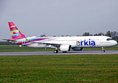 Arkia Israel Airlines Airbus A321-251NX (D-AVZM) at  Hamburg - Finkenwerder, Germany