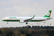 EVA Air Airbus A321-211 (D-AVZM) at  Hamburg - Fuhlsbuettel (Helmut Schmidt), Germany