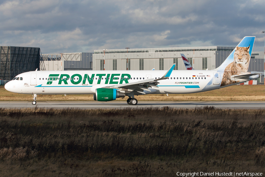 Frontier Airlines Airbus A321-211 (D-AVZM) | Photo 495068