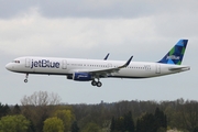 JetBlue Airways Airbus A321-231 (D-AVZM) at  Hamburg - Fuhlsbuettel (Helmut Schmidt), Germany