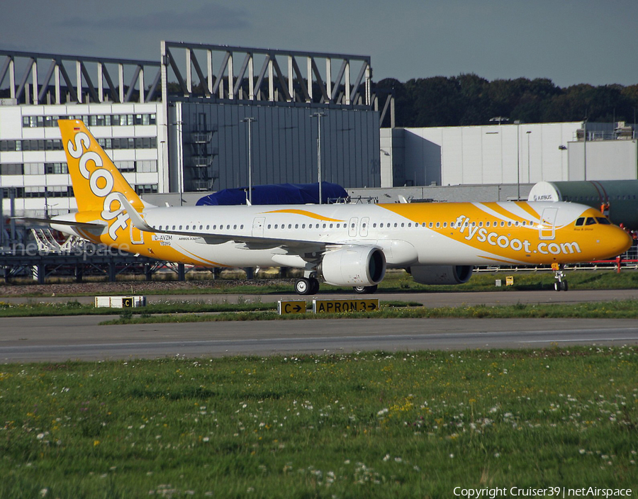 Scoot Airbus A321-271NX (D-AVZM) | Photo 489855