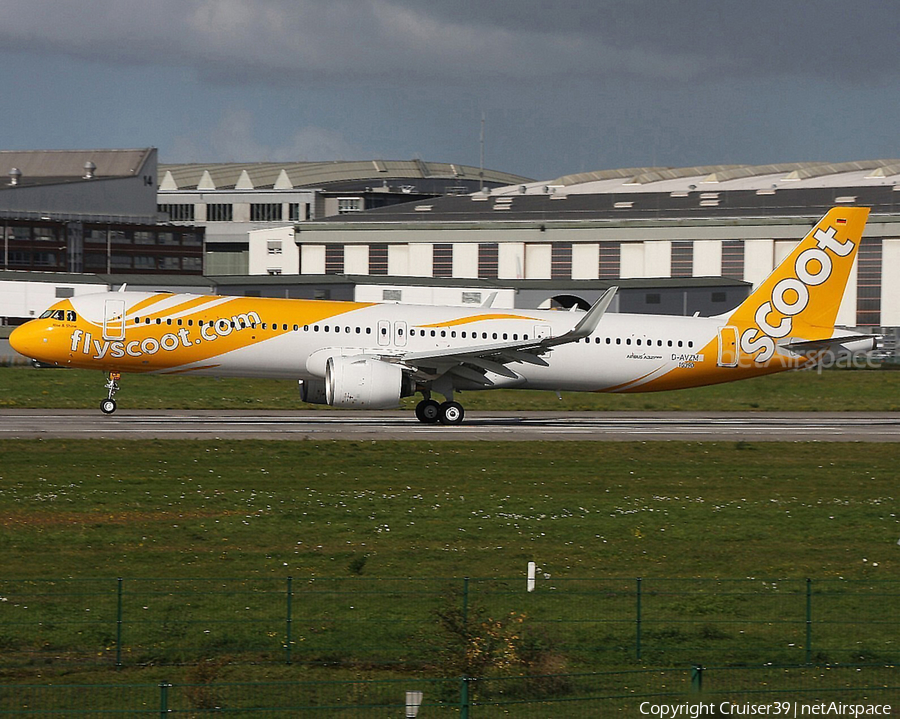 Scoot Airbus A321-271NX (D-AVZM) | Photo 491791