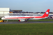 Sichuan Airlines Airbus A321-231 (D-AVZM) at  Hamburg - Finkenwerder, Germany