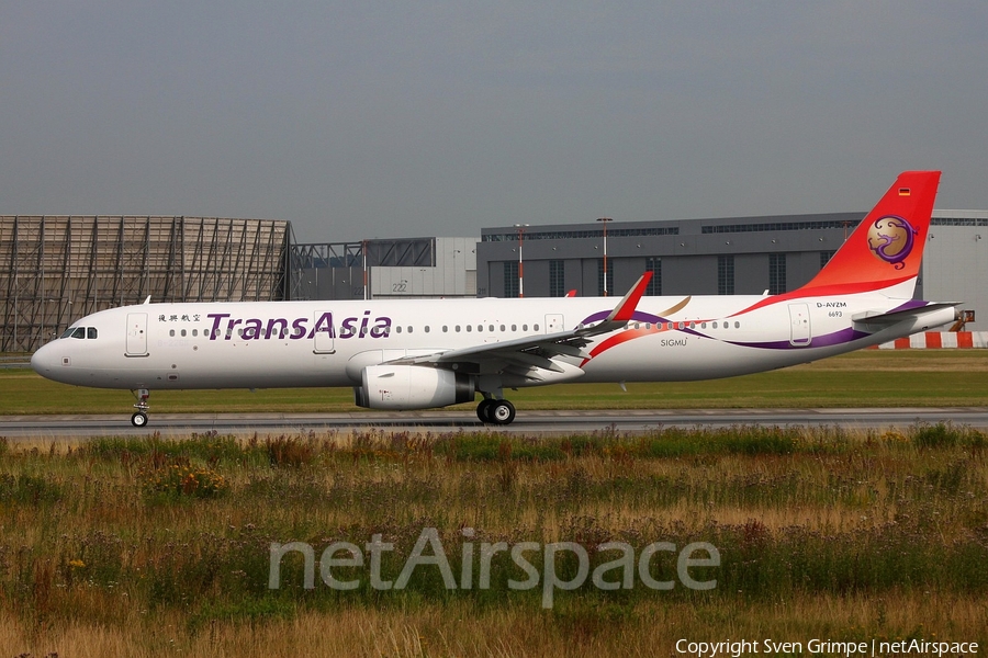 TransAsia Airways Airbus A321-231 (D-AVZM) | Photo 80358