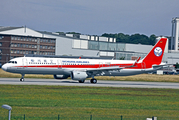 Sichuan Airlines Airbus A321-211 (D-AVZN) at  Hamburg - Finkenwerder, Germany