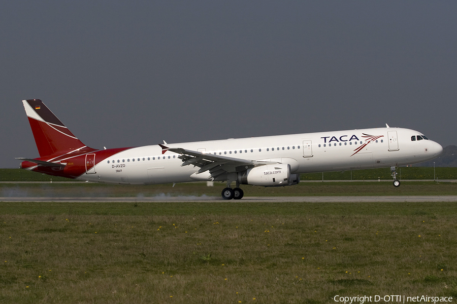 TACA International Airlines Airbus A321-231 (D-AVZO) | Photo 273843
