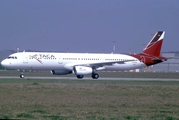 TACA International Airlines Airbus A321-231 (D-AVZO) at  Hamburg - Finkenwerder, Germany