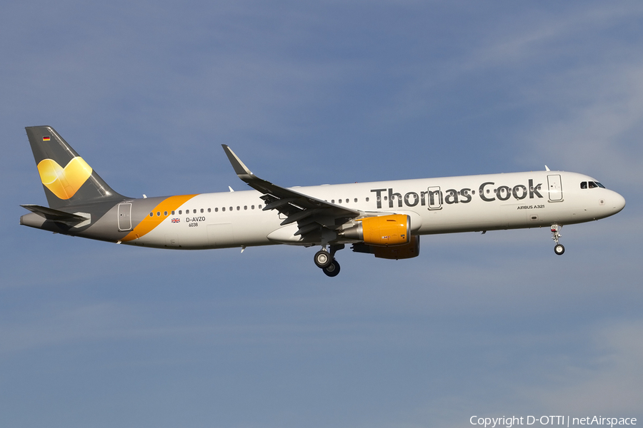 Thomas Cook Airlines Airbus A321-211 (D-AVZO) | Photo 434880