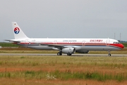 China Eastern Airlines Airbus A321-231 (D-AVZP) at  Hamburg - Finkenwerder, Germany