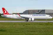 Turkish Airlines Airbus A321-271NX (D-AVZP) at  Hamburg - Finkenwerder, Germany