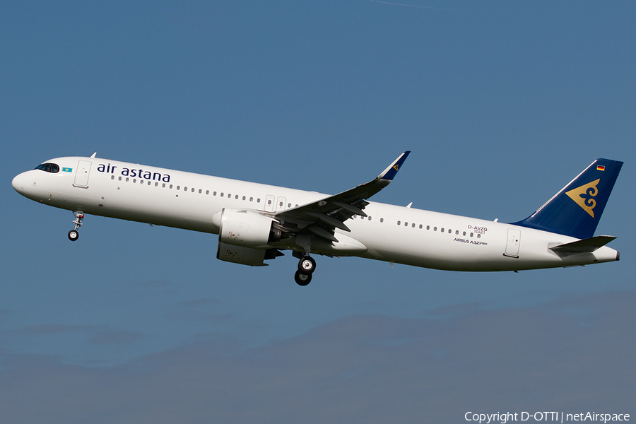 Air Astana Airbus A321-271NX (D-AVZQ) | Photo 470812