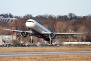 Delta Air Lines Airbus A321-211 (D-AVZQ) at  Hamburg - Finkenwerder, Germany