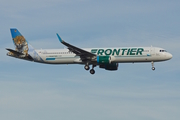 Frontier Airlines Airbus A321-211 (D-AVZQ) at  Hamburg - Fuhlsbuettel (Helmut Schmidt), Germany