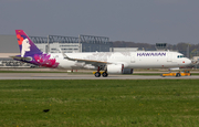 Hawaiian Airlines Airbus A321-271N (D-AVZQ) at  Hamburg - Finkenwerder, Germany