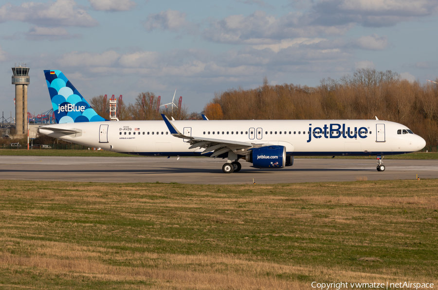 JetBlue Airways Airbus A321-271NX (D-AVZQ) | Photo 377946