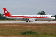 Sichuan Airlines Airbus A321-231 (D-AVZQ) at  Hamburg - Finkenwerder, Germany