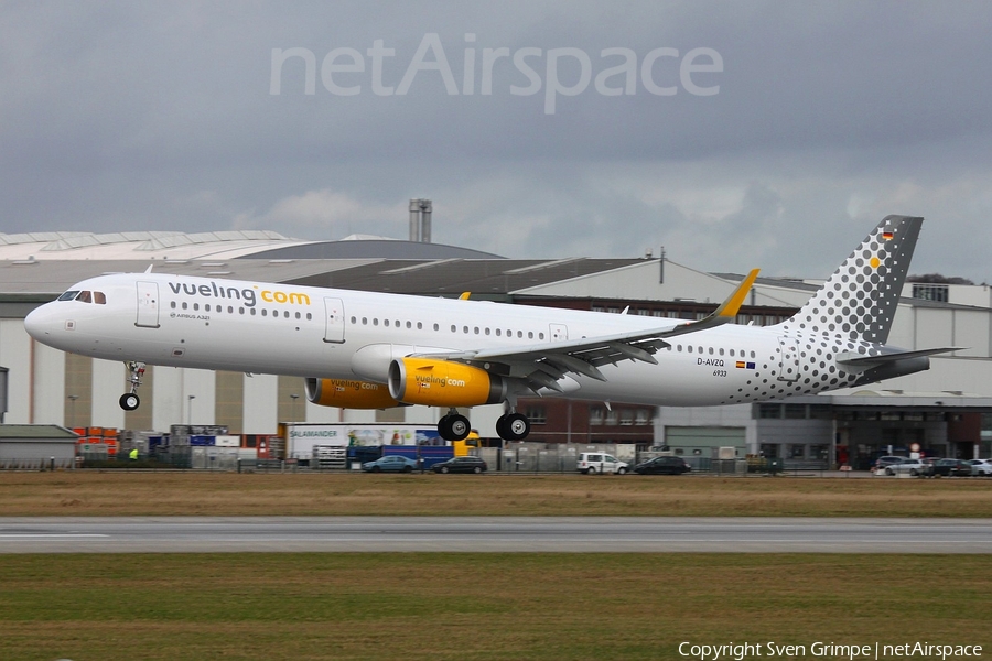 Vueling Airbus A321-231 (D-AVZQ) | Photo 99341