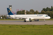 Air Astana Airbus A321-271NX (D-AVZR) at  Hamburg - Finkenwerder, Germany