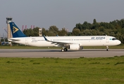 Air Astana Airbus A321-271NX (D-AVZR) at  Hamburg - Finkenwerder, Germany