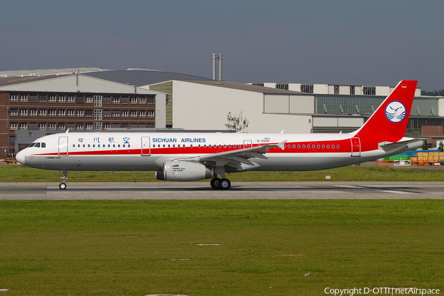 Sichuan Airlines Airbus A321-231 (D-AVZR) | Photo 368528